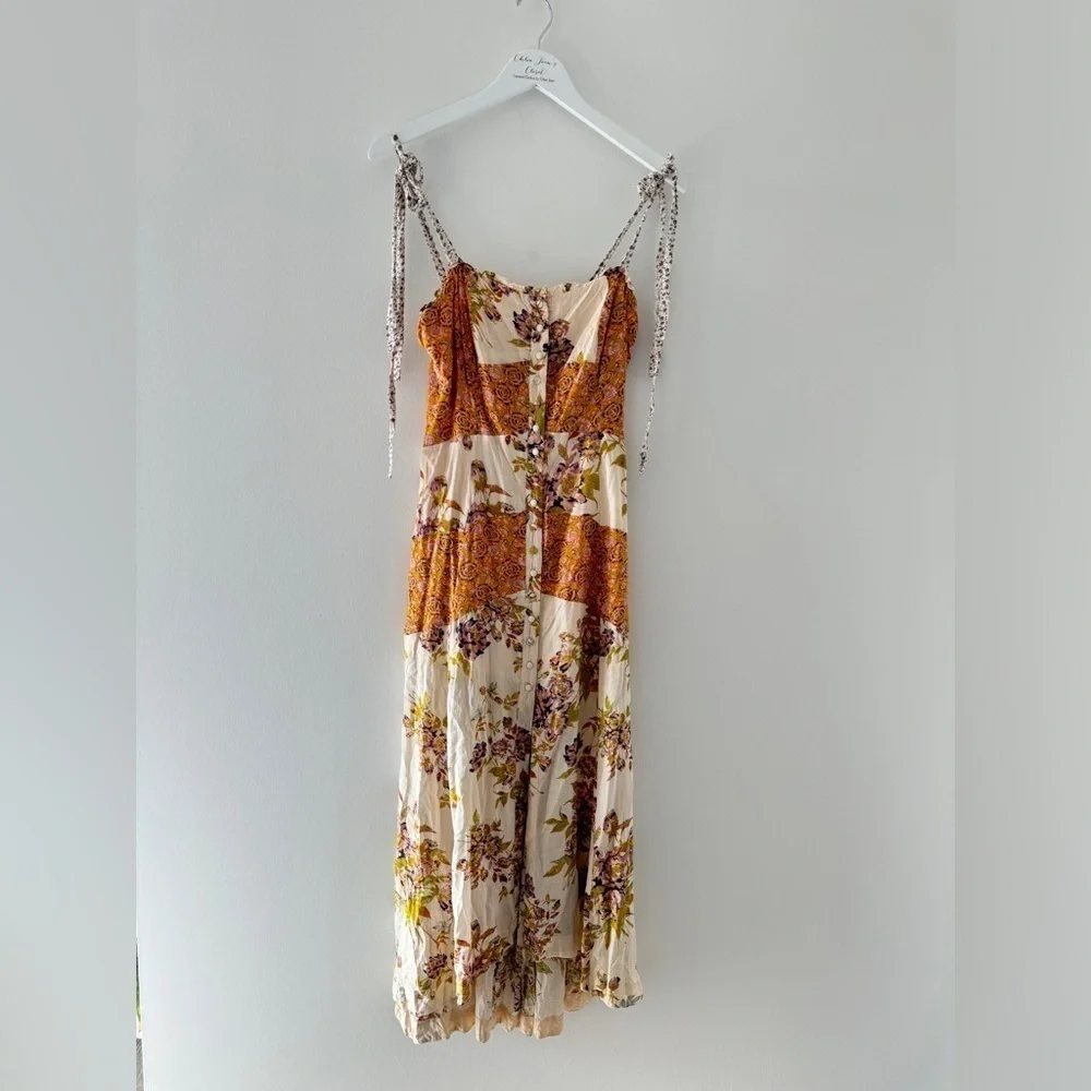 FREE PEOPLE Lover Boy Floral High Low Dress 6